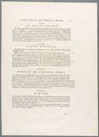 KG 14537
<br/>
Titelblad en beschrijvende tekst bij bundel reproductiegrafiek
<br/>
<em>Imprimerie Royale</em>